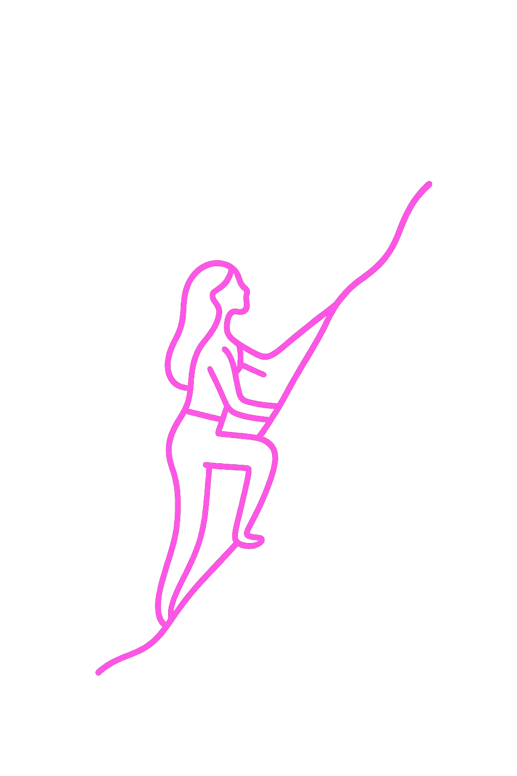 climbing illustration